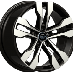 Jante Seat Style 17x7 ET43 5x100 GLOSSY BLACK POLISHED